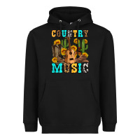 Black country music western olivia Heavyweight Hoodie - OliviaCreatesArt