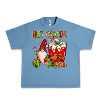 Pebble Blue christmas gnome hot cocoa Urban Heavy Tee - MaliasSmallBusiness