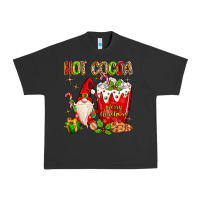 Pigment Black christmas gnome hot cocoa Urban Heavy Tee - MaliasSmallBusiness