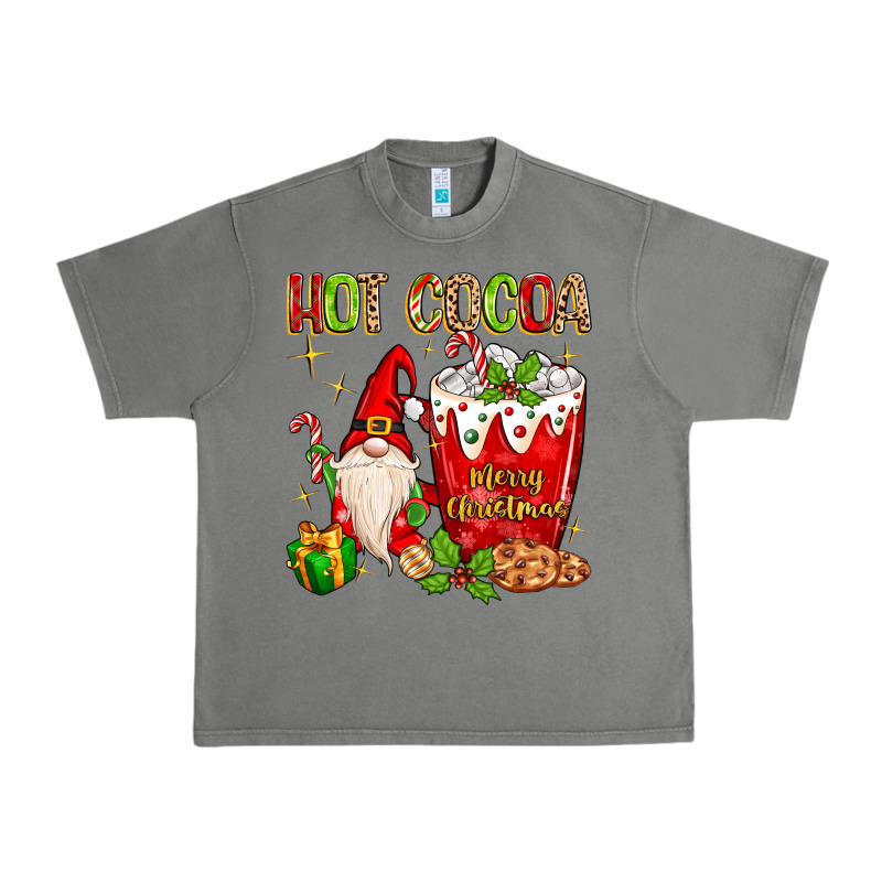 Christmas Gnome Hot Cocoa Urban Heavy Tee by MaliasSmallBusiness | Teevron