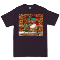 Plum merry christmas cookies buffalo plaid Premium Tee - Jasminsmagicworld