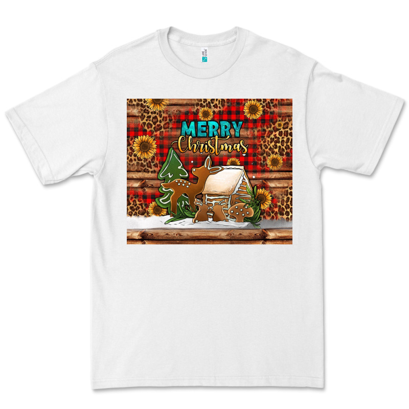 Merry Christmas Cookies Buffalo Plaid Premium Tee by Jasminsmagicworld | Teevron