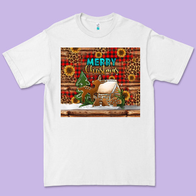 Merry Christmas Cookies Buffalo Plaid Premium Tee Designed By Jasminsmagicworld