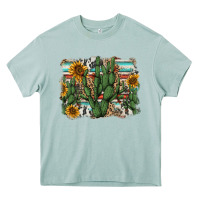Arona serape sunflowers cactus Heavy Core Tee - AdoDesignShop