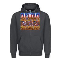 Smoke 'merica Zipper Hoodie - TumblerDesignByShophia