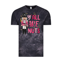 Cloud Black yall are nuts Vintage Tee - MaliasSmallBusiness