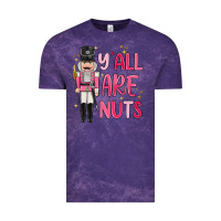 Cloud Purple yall are nuts Vintage Tee - MaliasSmallBusiness