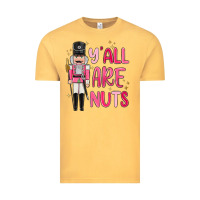Vintage Mustard yall are nuts Vintage Tee - MaliasSmallBusiness