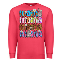 Cardinal Easter mama mama mama Premium Sweatshirt - OliviaCreatesArt