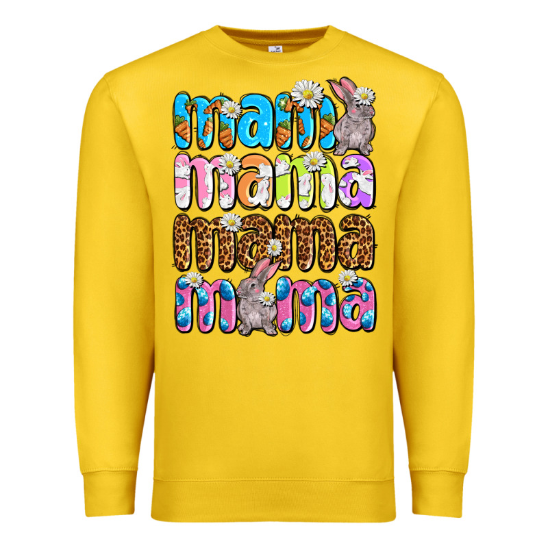 Easter Mama Mama Mama Premium Sweatshirt by OliviaCreatesArt | Teevron
