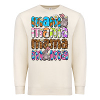 Sandshell Easter mama mama mama Premium Sweatshirt - OliviaCreatesArt