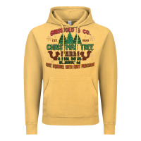 Vintage Mustard griswold christmas tree farm Vintage Hoodie - MaliasSmallBusiness