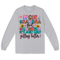 Moon Dust mom grandma great grandma it's just keeps getting Long Sleeve Tee - Artiststas