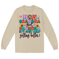 Mushroom mom grandma great grandma it's just keeps getting Long Sleeve Tee - Artiststas