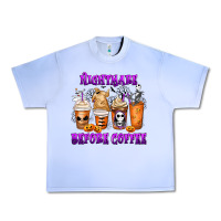 Grape Ice Nightmare Before Coffee Cups Urban Heavy Tee - MaliasSmallBusiness