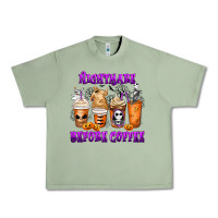 Oil Green Nightmare Before Coffee Cups Urban Heavy Tee - MaliasSmallBusiness