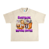 Sandshell Nightmare Before Coffee Cups Urban Heavy Tee - MaliasSmallBusiness