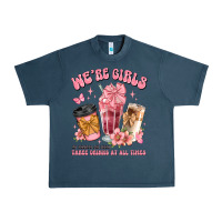 Midnight Navy were girls of course we need three drinks at all t Urban Heavy Tee - JahusDesignShop