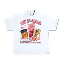White were girls of course we need three drinks at all t Urban Heavy Tee - JahusDesignShop