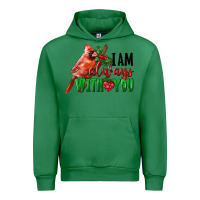 Emerald I Am Always With Your Cardinal Bird Urban Hoodie - LillyAllenDesigns