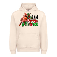 Sandshell I Am Always With Your Cardinal Bird Urban Hoodie - LillyAllenDesigns