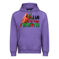 I Am Always With Your Cardinal Bird Urban Hoodie | Teevron