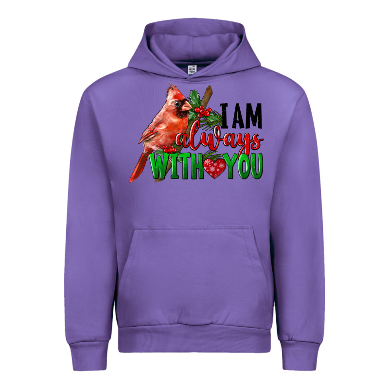 I Am Always With Your Cardinal Bird Urban Hoodie by LillyAllenDesigns | Teevron