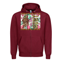 Burgundy on the hunt Zipper Hoodie - TumblerDesignByShophia