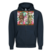 Navy on the hunt Zipper Hoodie - TumblerDesignByShophia