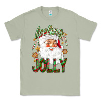 Matcha Feeling Jolly with Santa Classic Tee - NancyCooperArtShop