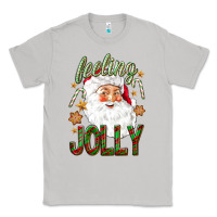 Moon Dust Feeling Jolly with Santa Classic Tee - NancyCooperArtShop