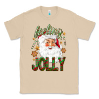 Mushroom Feeling Jolly with Santa Classic Tee - NancyCooperArtShop