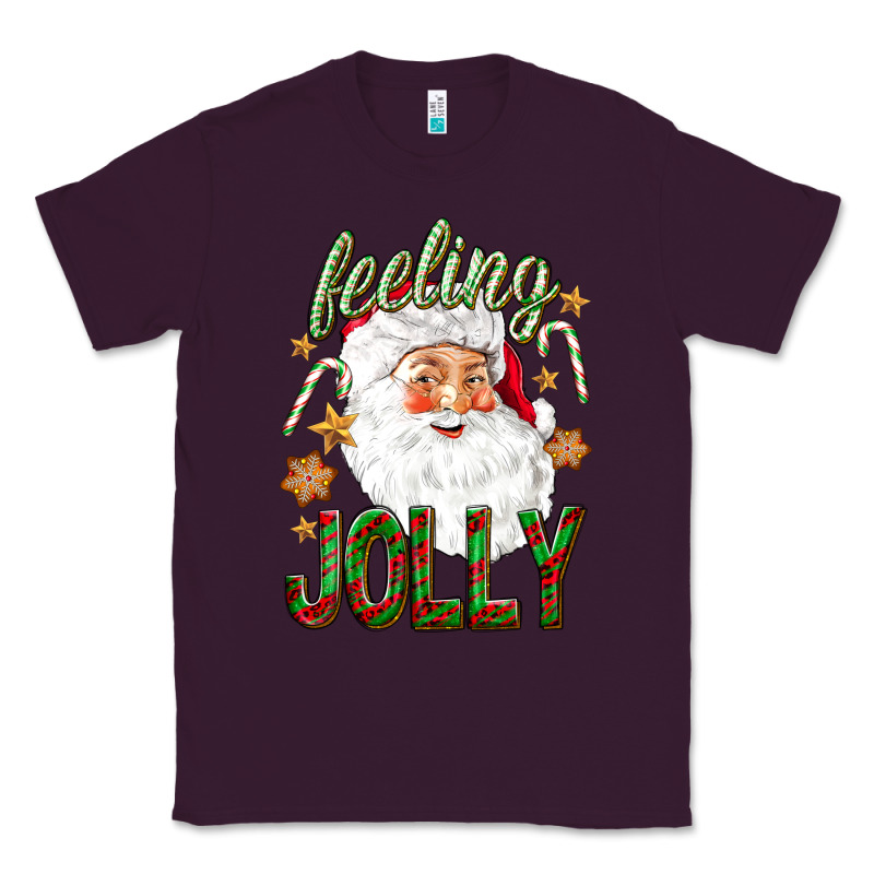 Feeling Jolly With Santa Classic Tee by NancyCooperArtShop | Teevron
