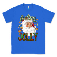 True Royal Feeling Jolly with Santa Classic Tee - NancyCooperArtShop