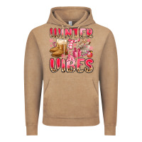 Vintage Coffee pink winter vibes Vintage Hoodie - MaliasSmallBusiness
