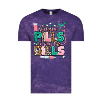 Cloud Purple slingin' pills to pay the bills Vintage Tee - MaliasSmallBusiness