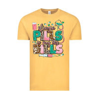 Vintage Mustard slingin' pills to pay the bills Vintage Tee - MaliasSmallBusiness