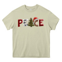 Mossy peace christmas Heavy Core Tee - AdoDesignShop