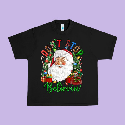 Don't Stop Believin' Urban Heavy Tee Designed By Nancycooperartshop