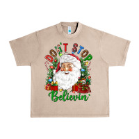 French Oak Don't stop believin' Urban Heavy Tee - NancyCooperArtShop