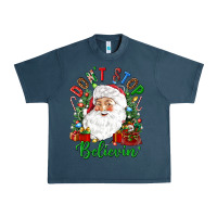 Midnight Navy Don't stop believin' Urban Heavy Tee - NancyCooperArtShop