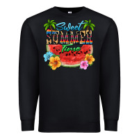 Black Sweet summer time Premium Sweatshirt - FaDigitalArtStudio