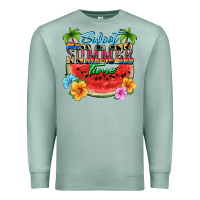 Seafoam Sweet summer time Premium Sweatshirt - FaDigitalArtStudio