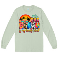 Matcha the beach is my happy place Long Sleeve Tee - Artiststas
