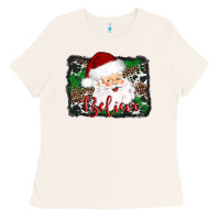 Bone believe santa Ladies Tee - AdoDesignShop