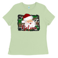 Matcha believe santa Ladies Tee - AdoDesignShop