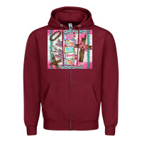 Burgundy he is risen Zipper Hoodie - TumblerDesignByShophia