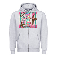 Heather Grey he is risen Zipper Hoodie - TumblerDesignByShophia