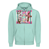 Seafoam he is risen Zipper Hoodie - TumblerDesignByShophia