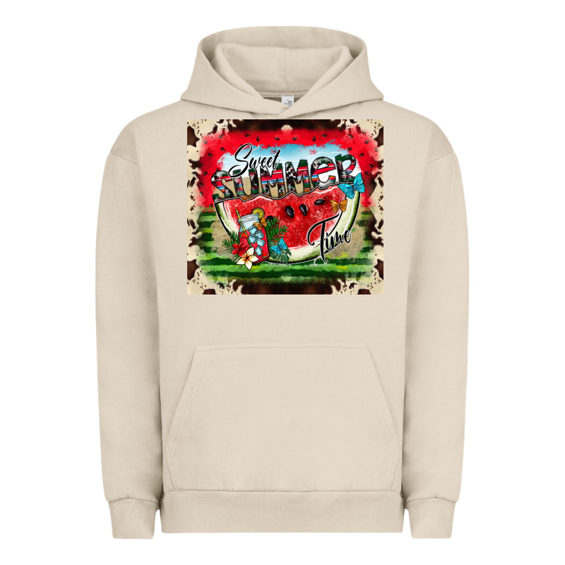 Sweet Summer Time Urban Hoodie by CowhideDigitalArt | Teevron